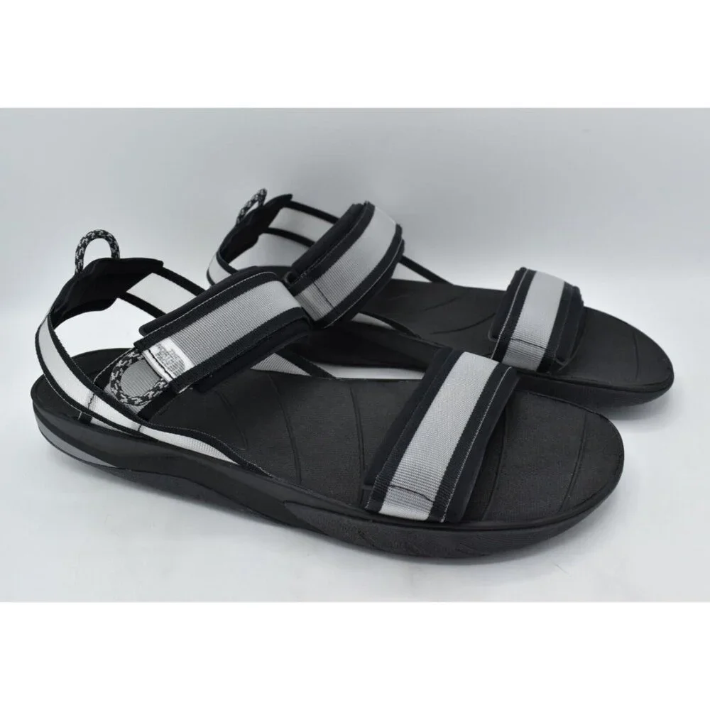 The North Face Mens Size 12‎ Skeena Sport Black Grey Sandals Shoes